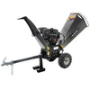 BlackStone BC 1500 LE - Broyeur de branches thermique professionnel - Moteur essence Loncin 12,24 CV