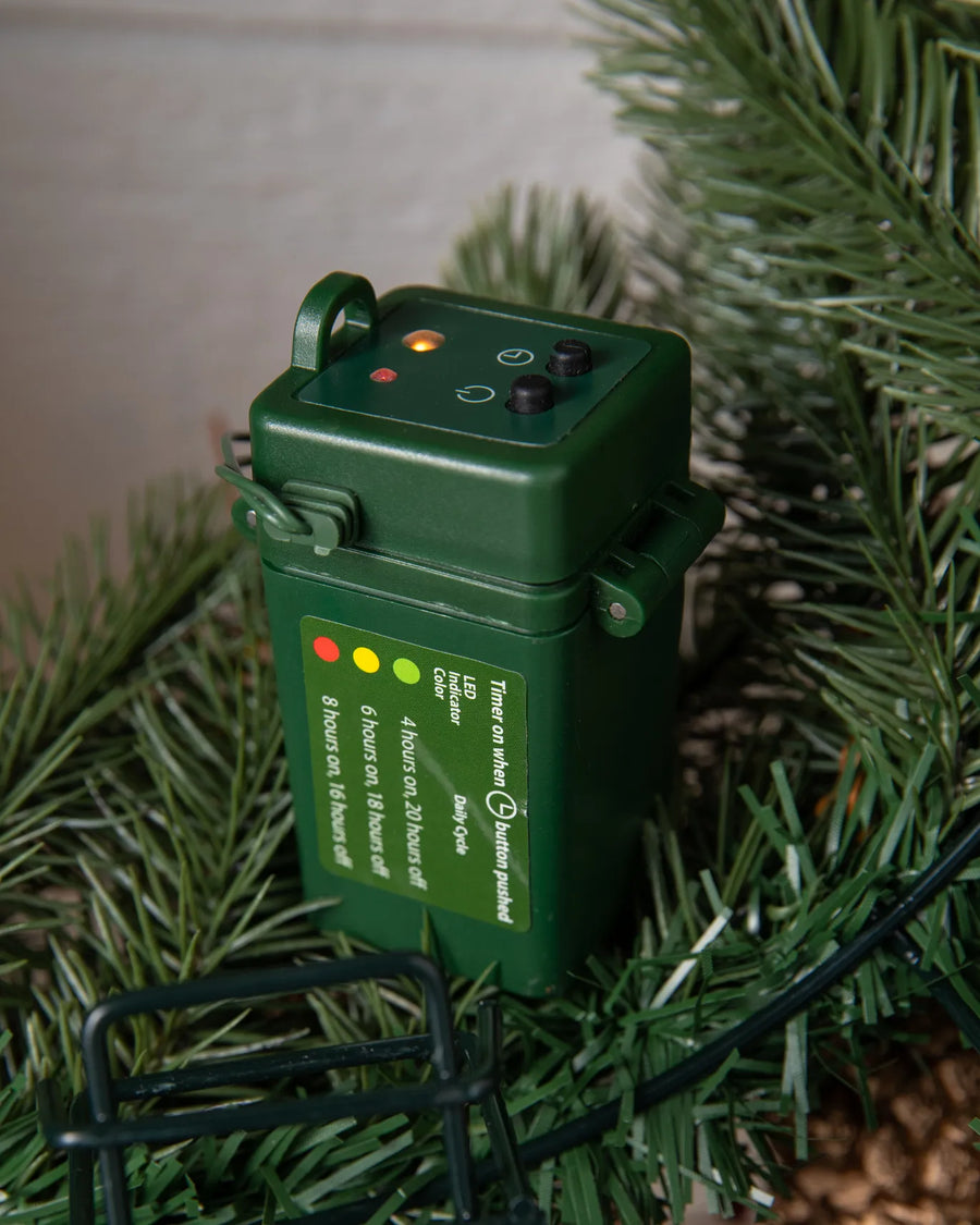 Couronne épinette blanche du Vermont, rouge et or