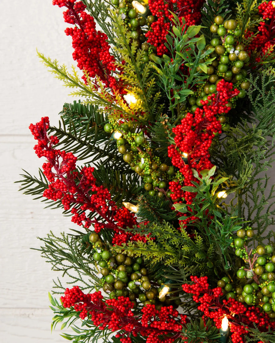 Couronne baies sauvages