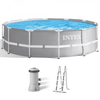 Intex Prisma Frame 26716NP - Ø366x99 cm - Piscine Ronde + Épurateur à cartouche + Échelle