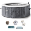 Intex Ronde Greywood Deluxe 28442EX - Ø216x71 cm - Piscine hydromassage spa