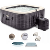 Intex Carrée Greystone Deluxe 28450NP - Ø173x71 cm - Piscine hydromassage spa