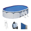 Gre Fidji Ovale 500x300x120cm - Piscine hors-sol en acier