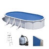 Gre Atlantis Ovale 730 x 375 x 132 cm - Piscine hors-sol en acier