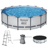 Bestway Steel Pro max 56950 - Ø427x107 cm - Piscine ronde pour 7-8 personnes
