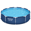 Bestway Steel Pro 56677 - Ø305x76 cm - Piscine ronde pour 3-4 personnes